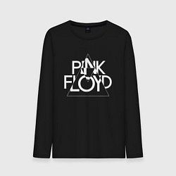 Мужской лонгслив PINK FLOYD LOGO ПИНК ФЛОЙД ЛОГОТИП