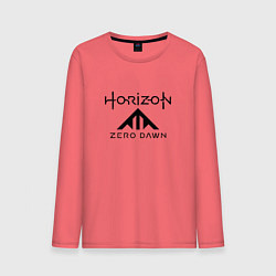 Лонгслив хлопковый мужской HORIZON ZERO DAWN, цвет: коралловый