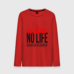 Мужской лонгслив No boxing No Life