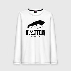 Мужской лонгслив Дирижабль Led Zeppelin с лого участников