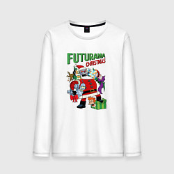 Мужской лонгслив Christmas Futurama