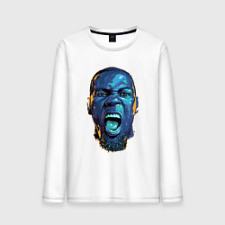 Лонгслив хлопковый мужской Durant!, цвет: белый