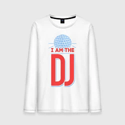 Мужской лонгслив I am the DJ