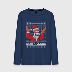 Мужской лонгслив ЗОЙДБЕРГ КЛАУС, SANTA CLAWS ФУТУРАМА