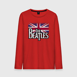 Мужской лонгслив The Beatles Great Britain Битлз