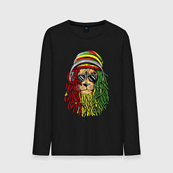 Мужской лонгслив Rasta lioN