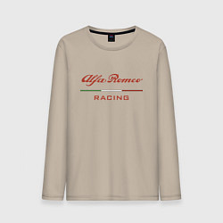 Мужской лонгслив Alfa Romeo racing - logo