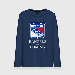 Мужской лонгслив Rangers are coming, Нью Йорк Рейнджерс, New York R