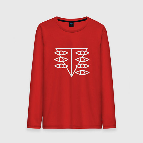 Мужской лонгслив Seele logo / Красный – фото 1