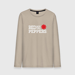 Мужской лонгслив RHCP Logo Red Hot Chili Peppers