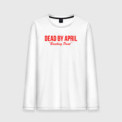 Мужской лонгслив Dead by april metal,