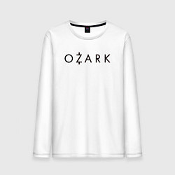 Мужской лонгслив Ozark black logo