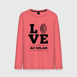 Мужской лонгслив AC Milan Love Классика
