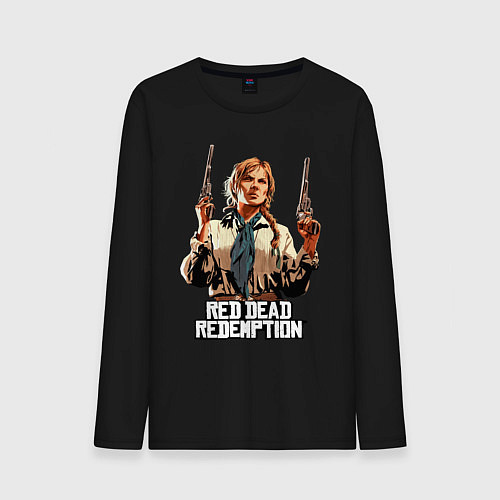 Мужской лонгслив Sadie Adler / Черный – фото 1