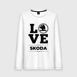 Мужской лонгслив Skoda Love Classic