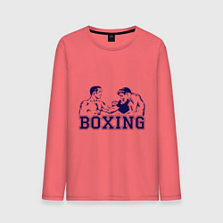Мужской лонгслив Бокс Boxing is cool