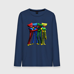 Лонгслив хлопковый мужской GAME POPPY PLAYTIME Mini Huggies, цвет: тёмно-синий