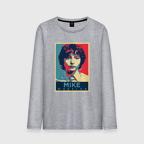 Мужской лонгслив Stranger Things Майк / Меланж – фото 1