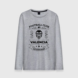 Мужской лонгслив Valencia: Football Club Number 1 Legendary