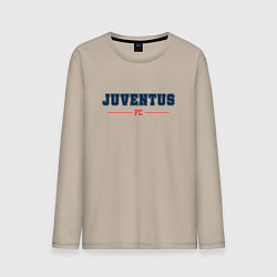 Лонгслив хлопковый мужской Juventus FC Classic, цвет: миндальный