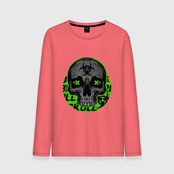 Мужской лонгслив SKULL TOXIC