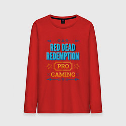 Мужской лонгслив Игра Red Dead Redemption PRO Gaming