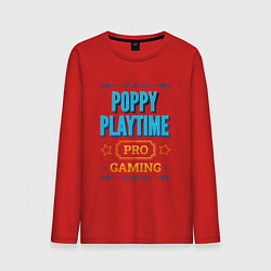 Мужской лонгслив Игра Poppy Playtime pro gaming