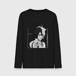 Лонгслив хлопковый мужской УлькиорраUlquiorra, цвет: черный