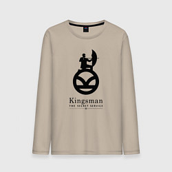 Мужской лонгслив Kingsman Секретная служба - logo