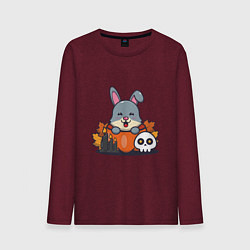 Мужской лонгслив Rabbit halloween