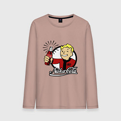 Мужской лонгслив Vault boy - nuka cola