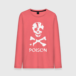 Мужской лонгслив Poison sign