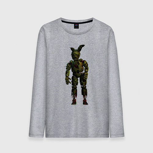 Мужской лонгслив Springtrap / Меланж – фото 1