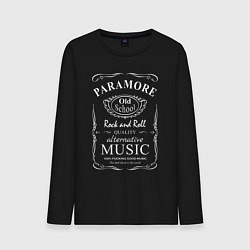 Мужской лонгслив Paramore в стиле Jack Daniels