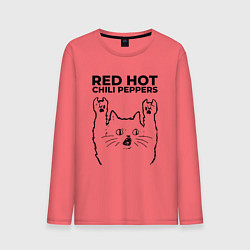 Мужской лонгслив Red Hot Chili Peppers - rock cat