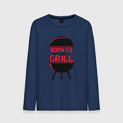 Мужской лонгслив Born to grill