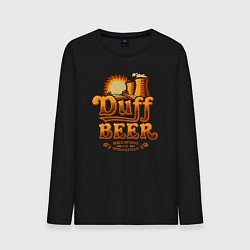 Мужской лонгслив Duff beer brewing