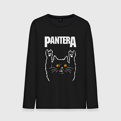 Мужской лонгслив Pantera rock cat