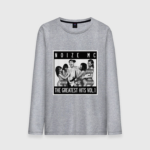 Мужской лонгслив Noize with girls / Меланж – фото 1
