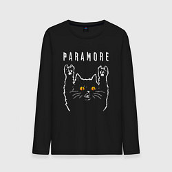 Мужской лонгслив Paramore rock cat