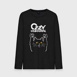 Мужской лонгслив Ozzy Osbourne rock cat