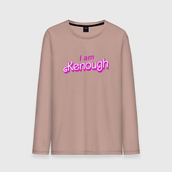 Мужской лонгслив I am kenough barbie