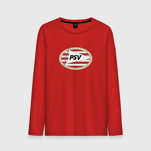 Мужской лонгслив Psv sport fc / Красный – фото 1