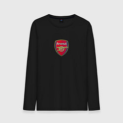 Лонгслив хлопковый мужской Arsenal fc sport club, цвет: черный