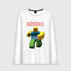 Мужской лонгслив Roblox бегущий персонаж