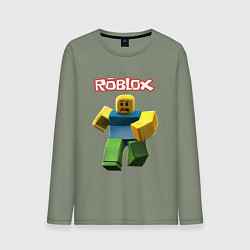 Мужской лонгслив Roblox бегущий персонаж