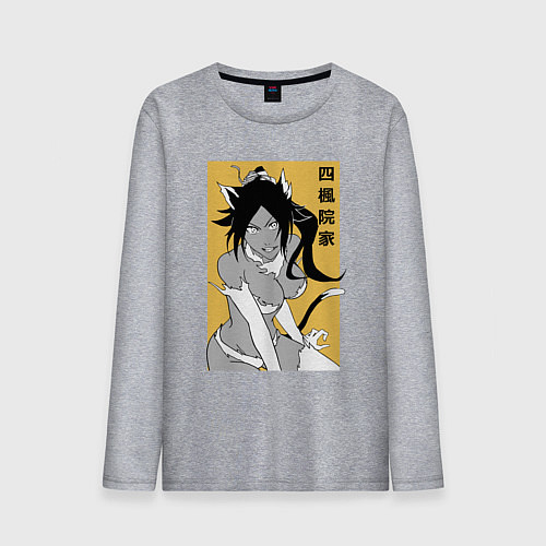 Мужской лонгслив Йоруичи / Меланж – фото 1