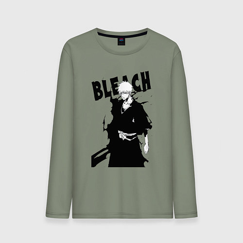 Мужской лонгслив Блич ичиго куросаки из манги / Авокадо – фото 1