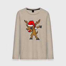 Мужской лонгслив Deer dabbing