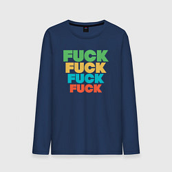 Мужской лонгслив Fuck fuck